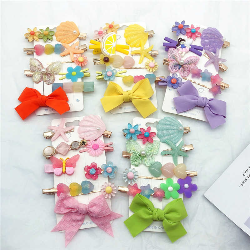 new hair accessories set children's hairpin starfish shell banger bow clip baby hairpin headdress, 1 set of pink bows
new hair accessories set children's hairpin starfish shell banger bow clip baby hairpin headdress, 1 set of pink bows