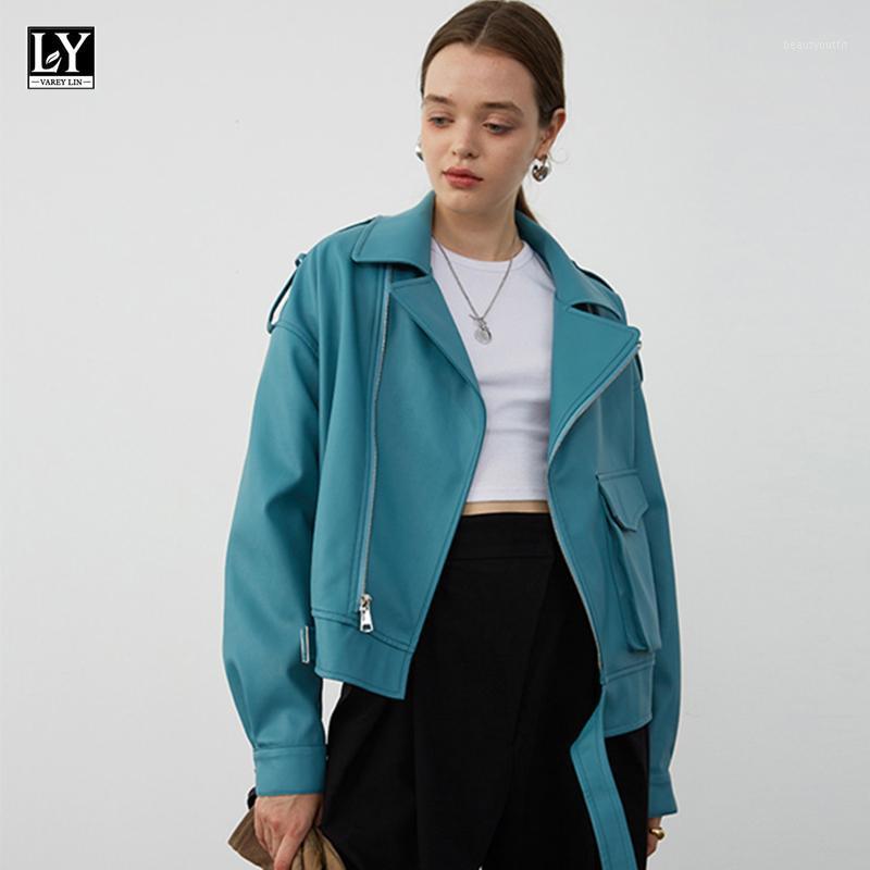 Spring Autumn Women Lapel Long Sleeve Jacket Loose Fit Blue Pu Leather Pocket Big Size Women' & Faux, Green
Spring Autumn Women Lapel Long Sleeve Jacket Loose Fit Blue Pu Leather Pocket Big Size Women' & Faux, Green