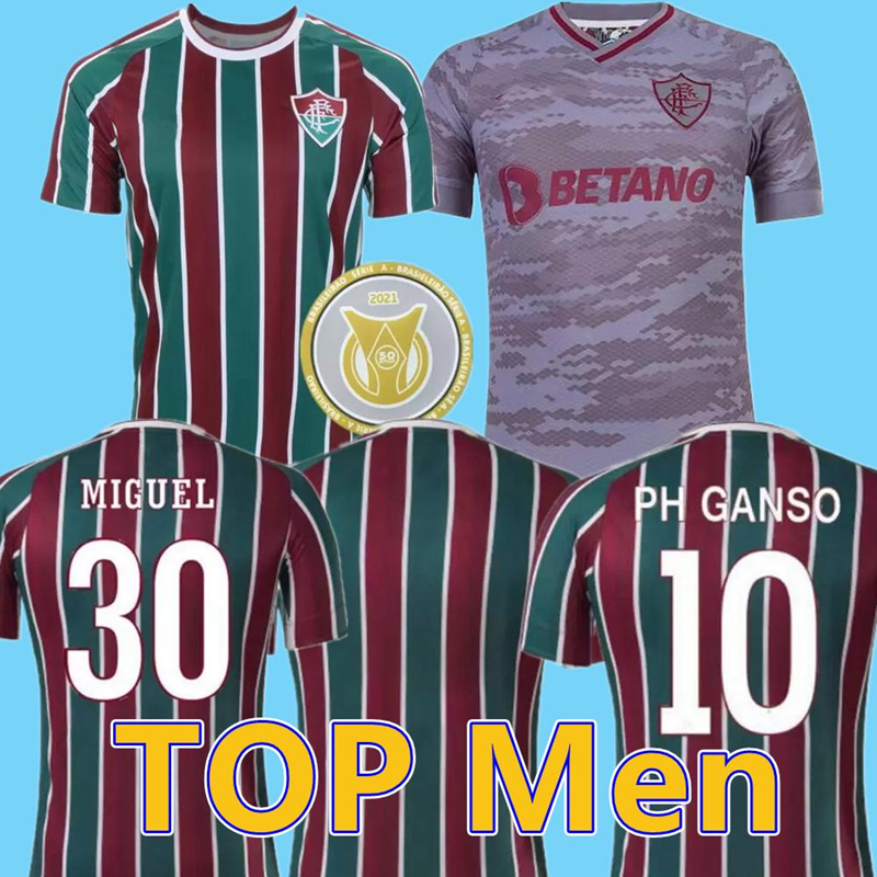 21 22 Fluminense home away PH GANSO soccer jersey Silveira Marcos Paulo Nascimento 2021 2022 Fluminense Adult men football shirt, Black;yellow
21 22 Fluminense home away PH GANSO soccer jersey Silveira Marcos Paulo Nascimento 2021 2022 Fluminense Adult men football shirt, Black;yellow