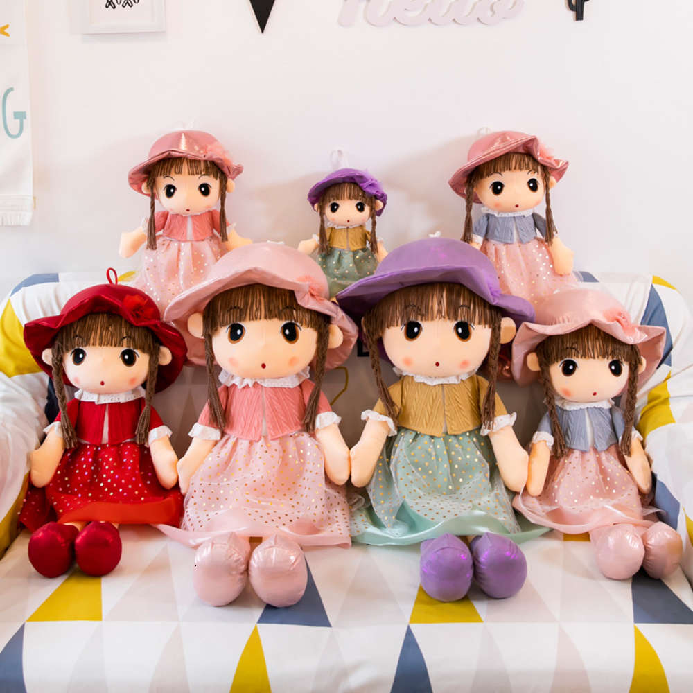 Plush toys children's doll creative gift sleeping with lovely girl Princess Doll, Blue
Plush toys children's doll creative gift sleeping with lovely girl Princess Doll, Blue