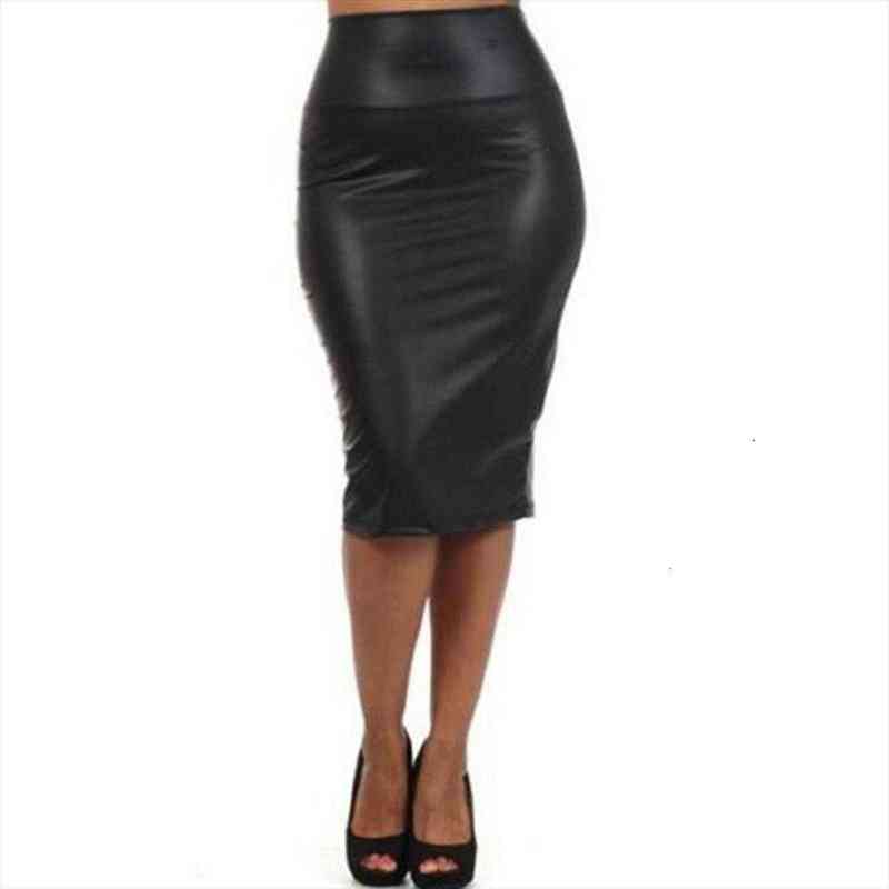 fashion ol black womens skirts faux leather high waist knee length lady pencil skirt office slim bodycon plus size
fashion ol black womens skirts faux leather high waist knee length lady pencil skirt office slim bodycon plus size