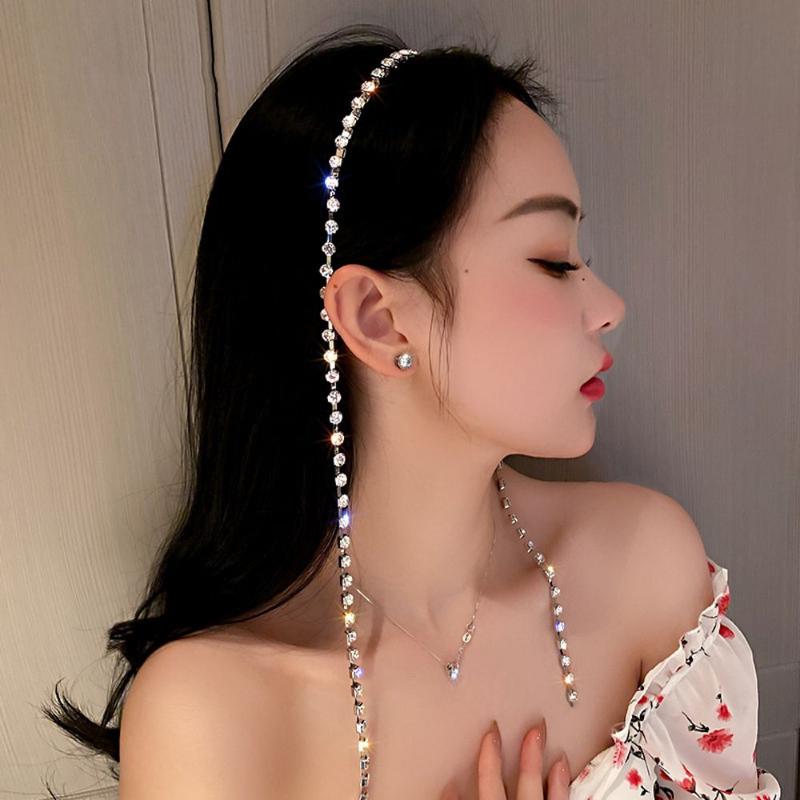 Hair Clips & Barrettes Shiny Rhinestone Headband Tassel Pendant Band Party Luxury Diamond Hoop Christmas Fashion Women HairBand, Golden;silver
Hair Clips & Barrettes Shiny Rhinestone Headband Tassel Pendant Band Party Luxury Diamond Hoop Christmas Fashion Women HairBand, Golden;silver