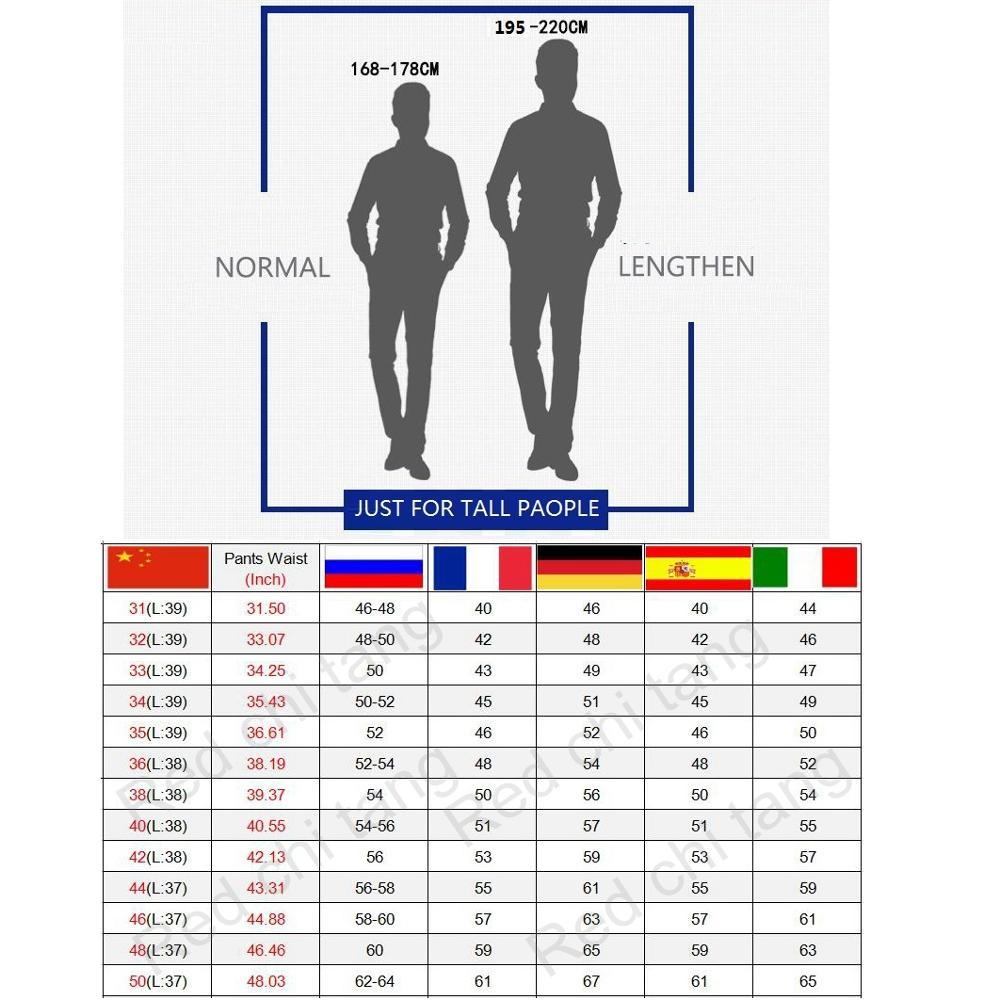 Big Tall Men Clothing 195 210 High Height Male Denim Pants Plus Size Men's Jeans Summer Straight Super Long 130cm Length 210518