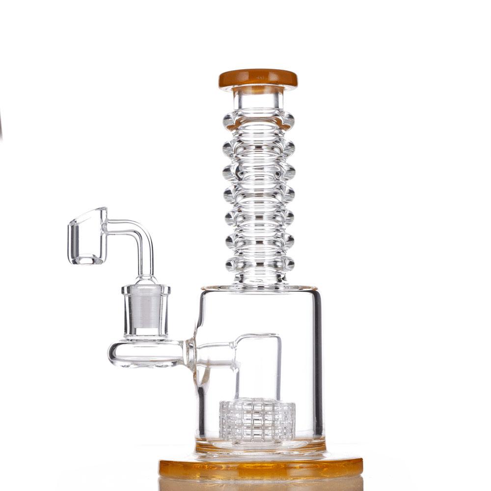 2021 Hookah Glass Dab Rigs Water Bongs Smoke Pipes 7.5 Inch Height 14.4mm Joint with Quartz Banger
2021 Hookah Glass Dab Rigs Water Bongs Smoke Pipes 7.5 Inch Height 14.4mm Joint with Quartz Banger