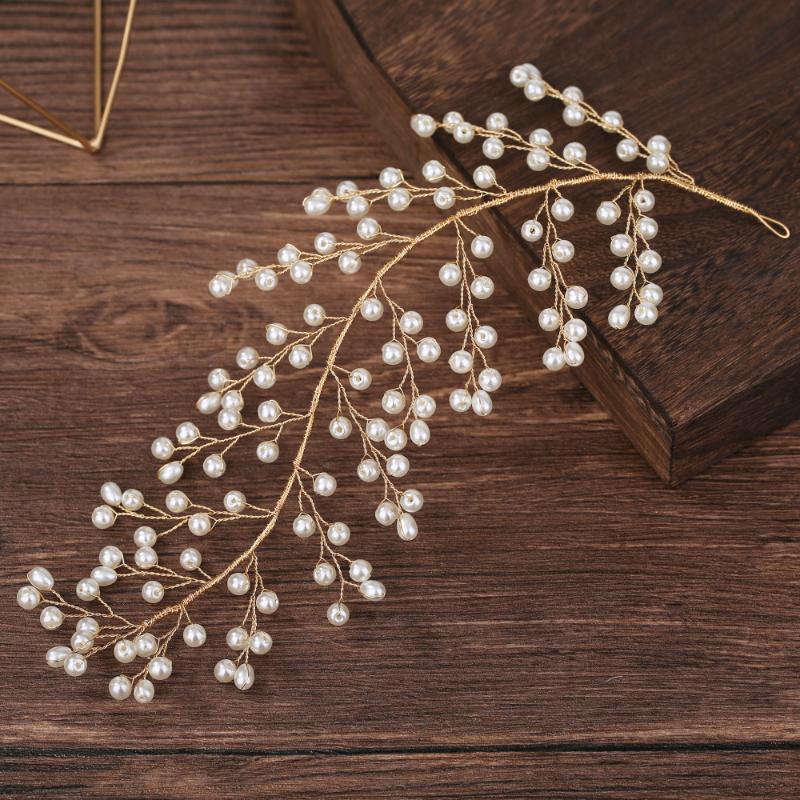 Hair Clips & Barrettes Pearl Leaves Headband Wedding Vine Bride Jewelry Gold, Golden;silver
Hair Clips & Barrettes Pearl Leaves Headband Wedding Vine Bride Jewelry Gold, Golden;silver
