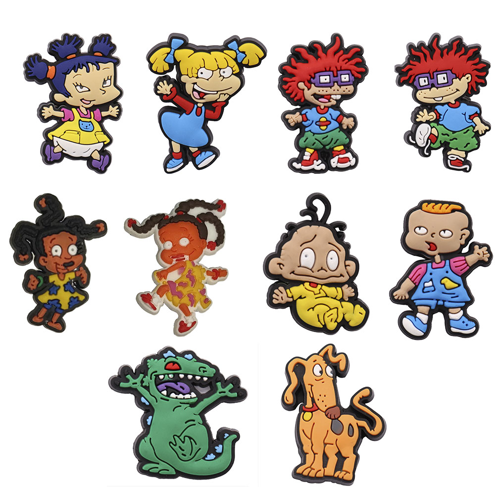 In Stock Cartoon Lovely Kids Boys Girls Shoe Accessories Decoration Buckle Clog Jibz for Croc Charms Buttons Wholesale Fit Wristbands 20 options choose
In Stock Cartoon Lovely Kids Boys Girls Shoe Accessories Decoration Buckle Clog Jibz for Croc Charms Buttons Wholesale Fit Wristbands 20 options choose