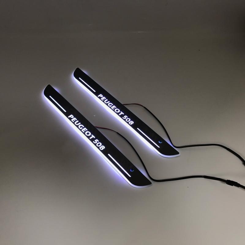Acrylic Mobile LED Welcome Scooter Wear Plate Door Frame Path Light For 508 Dedicated Flow/fixed Light/Infrared Induction Interior&External
Acrylic Mobile LED Welcome Scooter Wear Plate Door Frame Path Light For 508 Dedicated Flow/fixed Light/Infrared Induction Interior&External