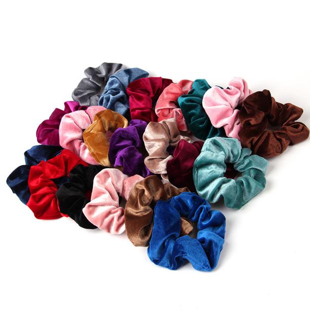 Velvet Elastic Hair Scrunchie Scrunchy Hairbands Head Band Ponytail Holder Girls princess accessories Child Hair Accessories, Green is out of stock 
Velvet Elastic Hair Scrunchie Scrunchy Hairbands Head Band Ponytail Holder Girls princess accessories Child Hair Accessories, Green is out of stock