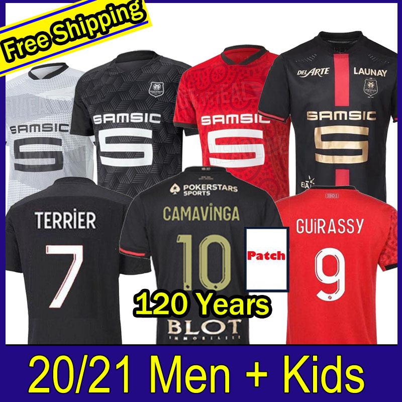 Men kids 20 21 Rennes soccer jersey 2020 2021 CAMAVINGA TERRIER Stade Rennais FC 120th Anniversary football shirts DOKU maillots de foot, Black;yellow
Men kids 20 21 Rennes soccer jersey 2020 2021 CAMAVINGA TERRIER Stade Rennais FC 120th Anniversary football shirts DOKU maillots de foot, Black;yellow