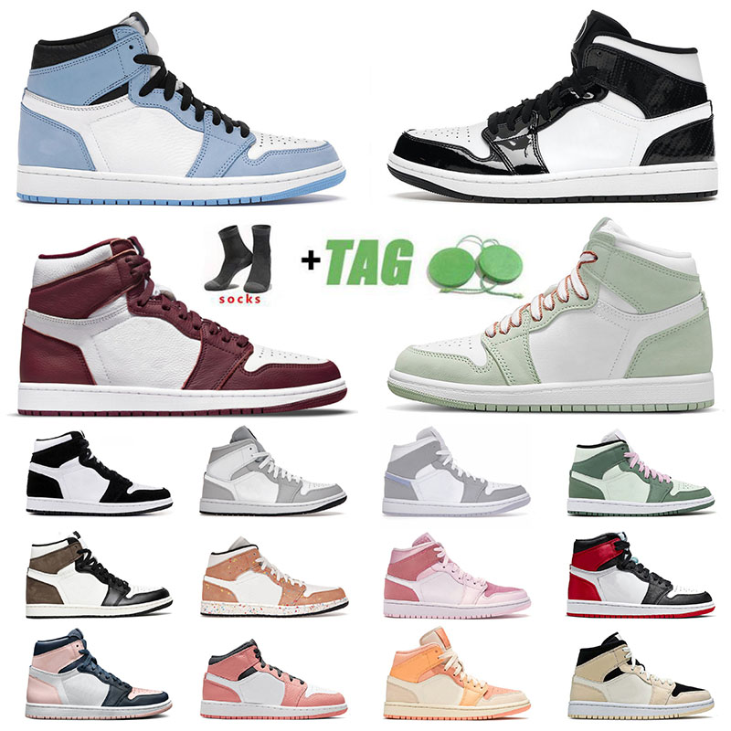 Jordan1s Air Jordan Jorden 1 1s Basketball Shoes Top Quality Retro Jumpman Bordeaux High University Blue Mid Carbon Fiber OG Dark Mocha Mens Sports Sneakers Trainers, B10 36-46 mid pink quartz
Jordan1s Air Jordan Jorden 1 1s Basketball Shoes Top Quality Retro Jumpman Bordeaux High University Blue Mid Carbon Fiber OG Dark Mocha Mens Sports Sneakers Trainers, B10 36-46 mid pink quartz