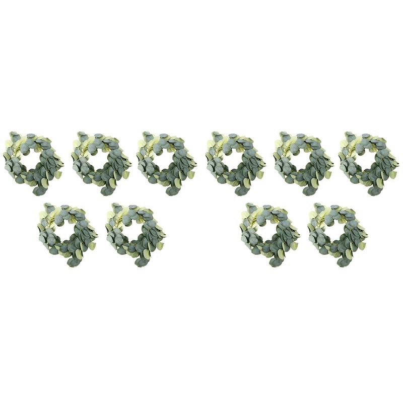 Decorative Flowers & Wreaths 10 Packs Of Artificial Eucalyptus Wreath Greening Vines For Wedding Banquet Garden Decoration
Decorative Flowers & Wreaths 10 Packs Of Artificial Eucalyptus Wreath Greening Vines For Wedding Banquet Garden Decoration