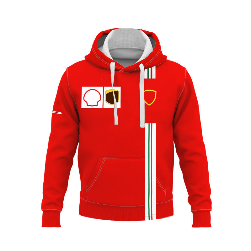 Men's F1 Team Driver Sweatshirt Stylish Sports Fashion Pullover Vest