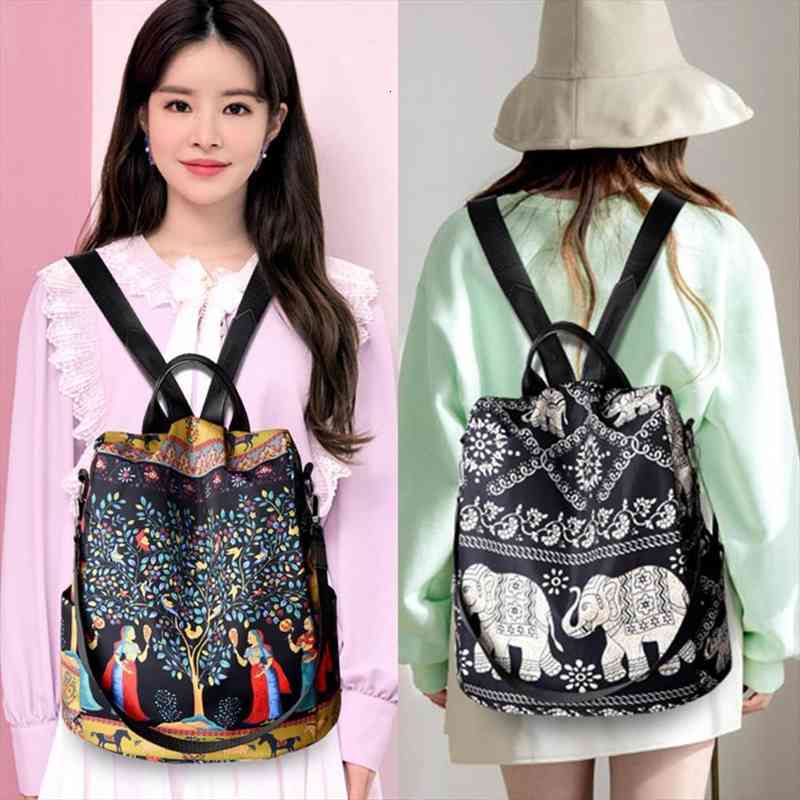 fashion oxford elephant tree printed large capacity travel shoulder bag casual multifunctional anti theft womens backpack
fashion oxford elephant tree printed large capacity travel shoulder bag casual multifunctional anti theft womens backpack
