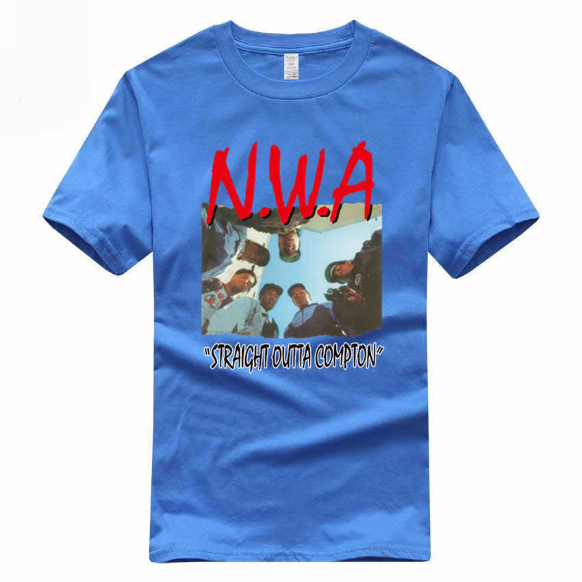 NWA Straight Outta Compton Euro Size 100% Cotton T-shirt Summer Casual O-Neck Tshirt For Men And Women GMT300003 210629