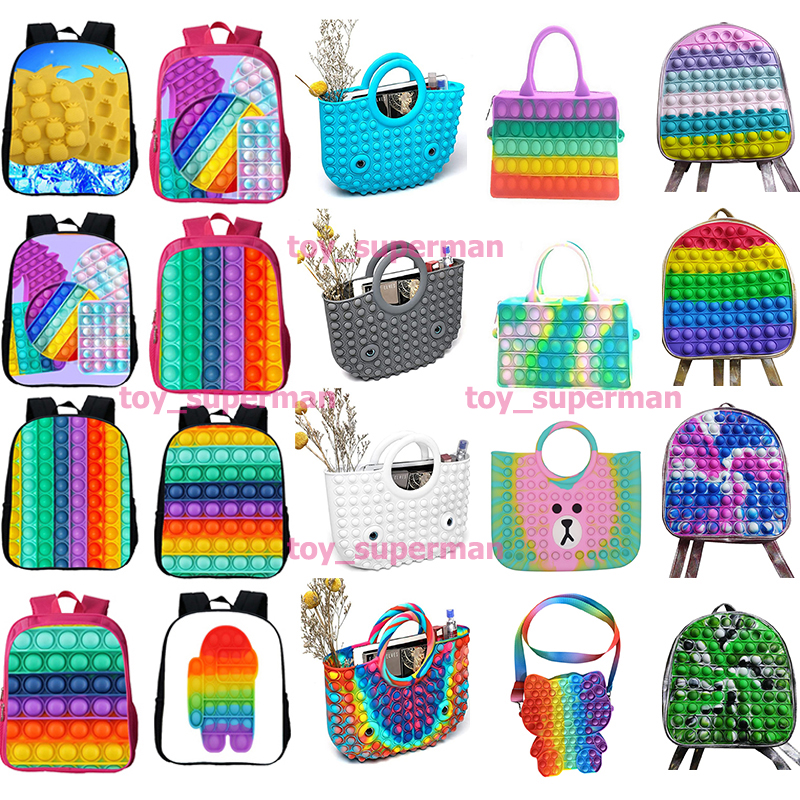3D Rainbow Fidget Toys Backpack Push Bubble Tie Dye Bag Purses Kids Adult Sports Casual Shoulder Bags Handbag Tote Christmas Gift
3D Rainbow Fidget Toys Backpack Push Bubble Tie Dye Bag Purses Kids Adult Sports Casual Shoulder Bags Handbag Tote Christmas Gift