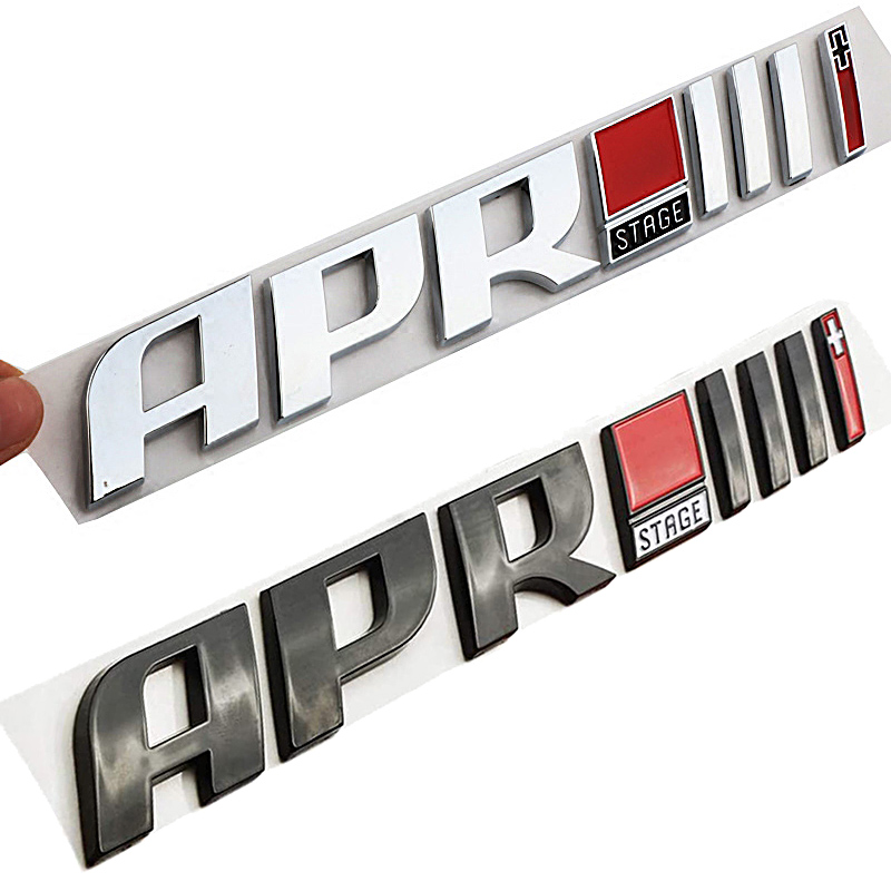 Car Rear Trunk APR Stage Logo Badge Sticker For Volkswagen VW Skoda Seat Golf Jetta Passat Leon Ibiza Superb Octavia Car Styling, Silver
Car Rear Trunk APR Stage Logo Badge Sticker For Volkswagen VW Skoda Seat Golf Jetta Passat Leon Ibiza Superb Octavia Car Styling, Silver