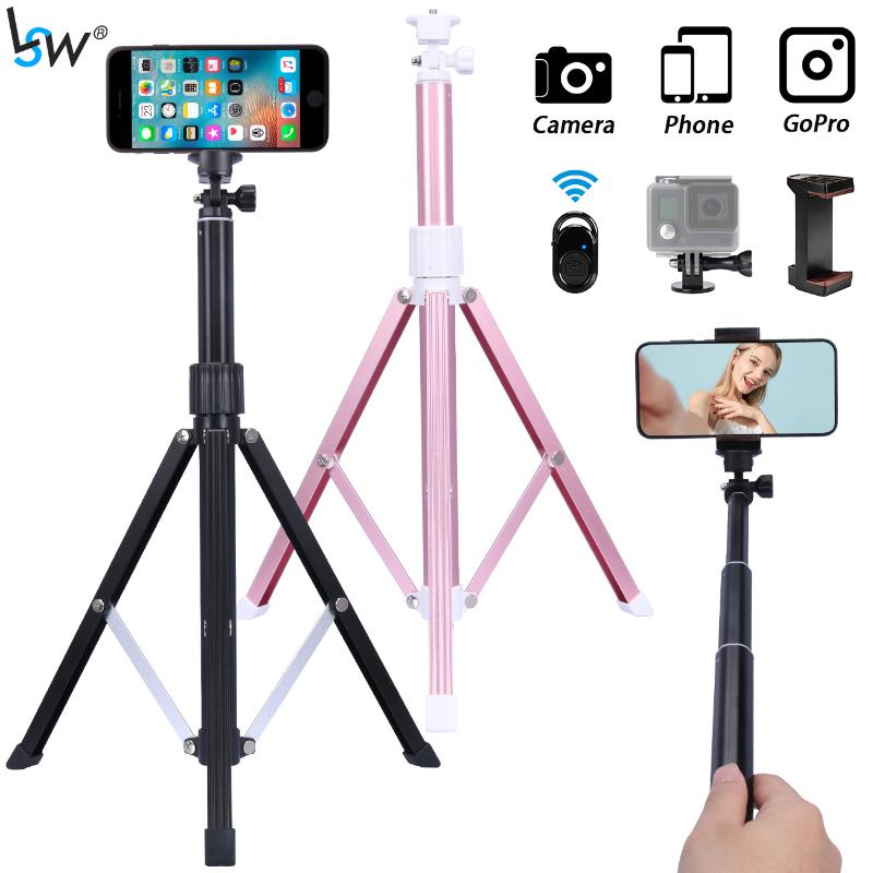 160cm Alloy Portable Phone Tripod Stand, Selfie Stick With Holder Bluetooth Remote & Mount For Tripods
160cm Alloy Portable Phone Tripod Stand, Selfie Stick With Holder Bluetooth Remote & Mount For Tripods