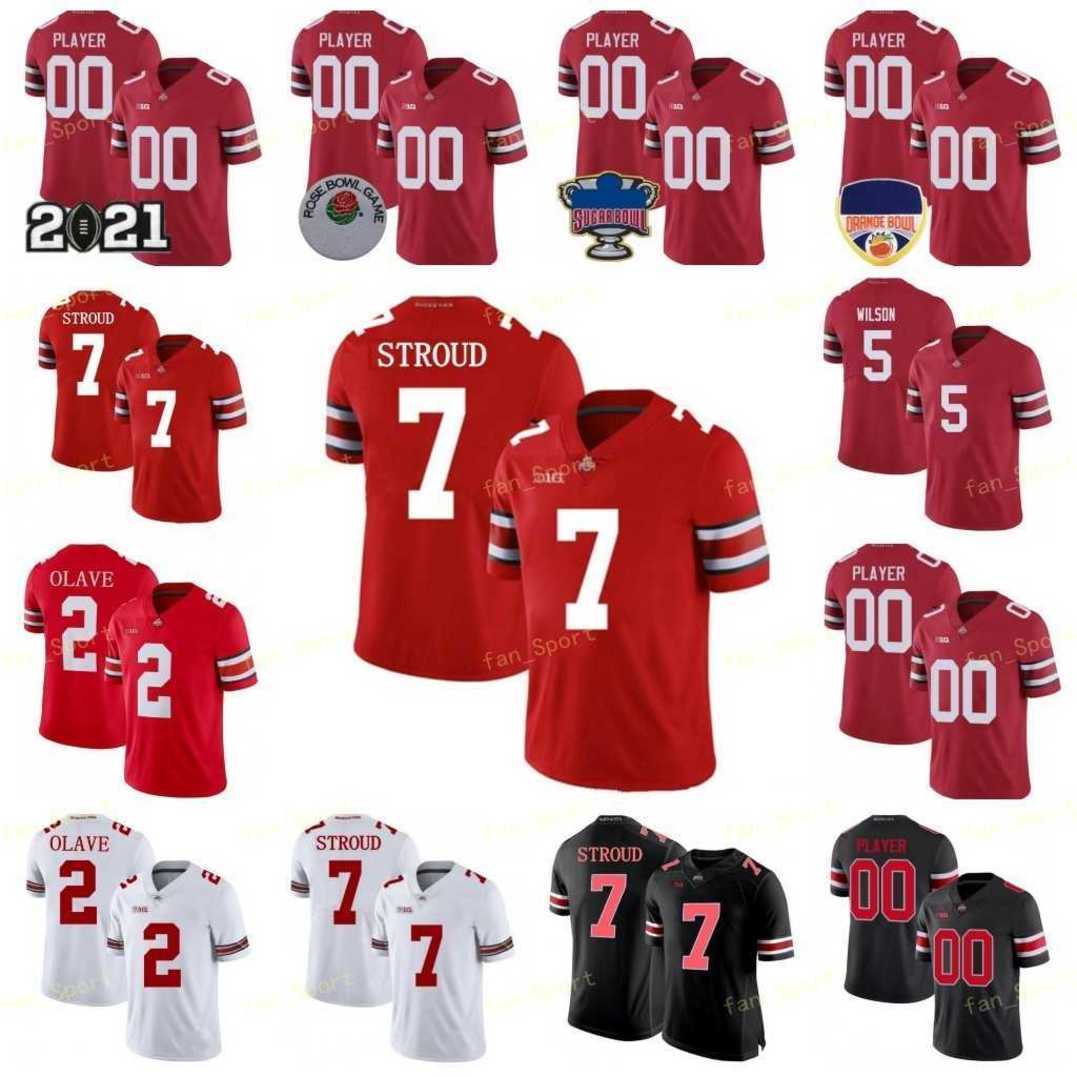 Custom Ohio State Buckeyes Football Jersey 2 Chris Olave 22 Chambers 28 Miyan Williams 6 Jameson Williams 88 Jeremy Ruckert 11 Jaxon Smith-Njigba, As
Custom Ohio State Buckeyes Football Jersey 2 Chris Olave 22 Chambers 28 Miyan Williams 6 Jameson Williams 88 Jeremy Ruckert 11 Jaxon Smith-Njigba, As