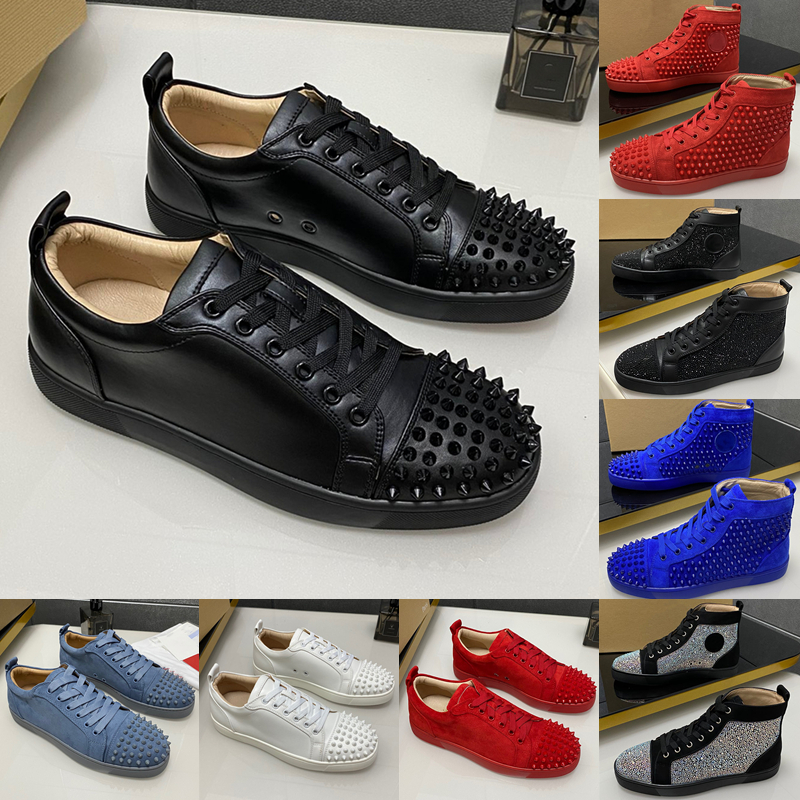 2021 red bottom low top high pointed toe flat shoes mens womens casual shoe 35-46With original box black blue suede silver diamond quality girl Dunks Sneakers
2021 red bottom low top high pointed toe flat shoes mens womens casual shoe 35-46With original box black blue suede silver diamond quality girl Dunks Sneakers