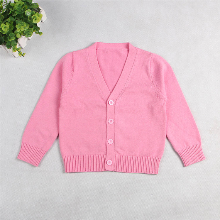 Cotton Baby Girls Cardigan Children Sweatercoat Kids Sweater Jacket Girl Outwear Autumn Coat Clothes Toddler 210521