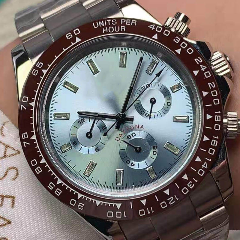 Designing watch Automatic Mechanical watches Reinforced Coating Mirror wristwatch for men Perfect Quality 43 mm Orologio di Lusso, Slivery;brown
Designing watch Automatic Mechanical watches Reinforced Coating Mirror wristwatch for men Perfect Quality 43 mm Orologio di Lusso, Slivery;brown