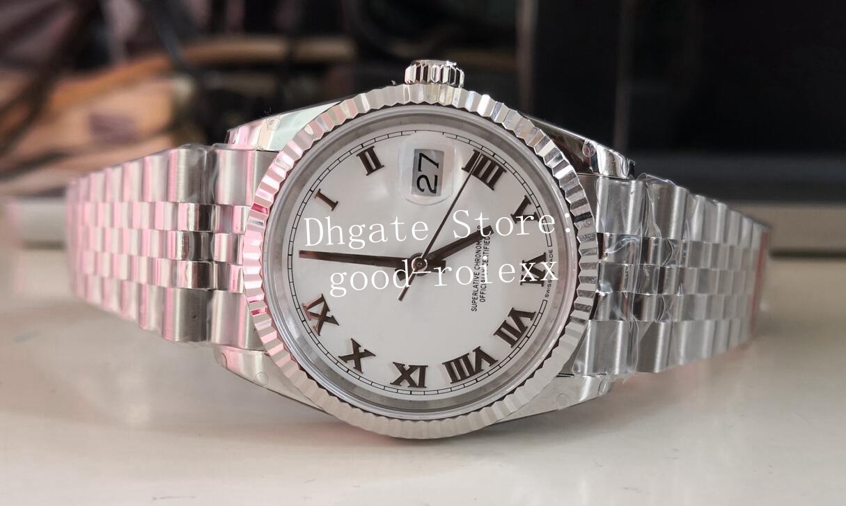 36mm Watches For Men Gray Black Green Blue Rome Men's BP Factory Automatic 2813 Watch Steel Jubilee Bracelet 126234 Sapphire Date 126200 Luminous Wristwatches, 1 white roman
36mm Watches For Men Gray Black Green Blue Rome Men's BP Factory Automatic 2813 Watch Steel Jubilee Bracelet 126234 Sapphire Date 126200 Luminous Wristwatches, 1 white roman