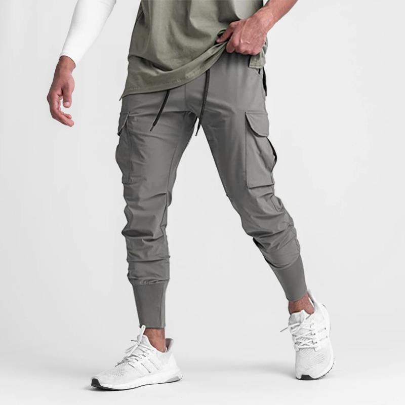 Yoga Outfit Men's Cargo Trousers Work Wear Combat Safety 6 Pocket Full Pants Comfortable