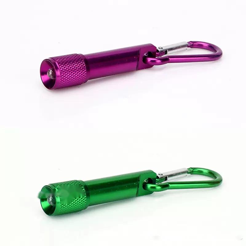 Portable hiking camping Mini LED flashlight key ring aluminum alloy mountaineering buckle
Portable hiking camping Mini LED flashlight key ring aluminum alloy mountaineering buckle