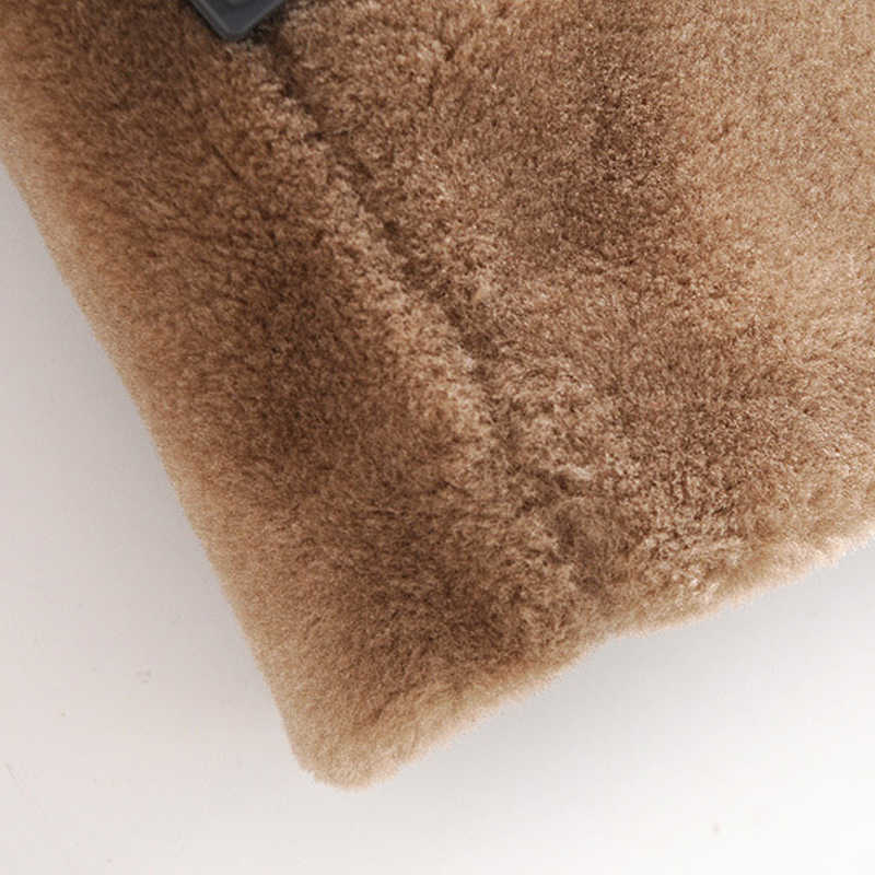 Wixra Womens Coat Ladies Faux Mink Fur Outwear Long Jacket Loose Street Style Warm Overcoat Autumn Winter 211019