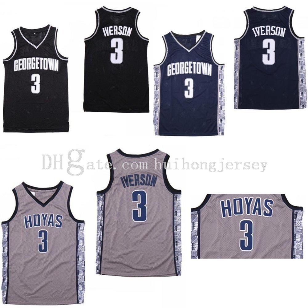 Mens Jerseys Georgetown Hoyas Iverson College Jersey 3ai University Basketball Wears Size S-2XL Quick delivery, Colour 1
Mens Jerseys Georgetown Hoyas Iverson College Jersey 3ai University Basketball Wears Size S-2XL Quick delivery, Colour 1