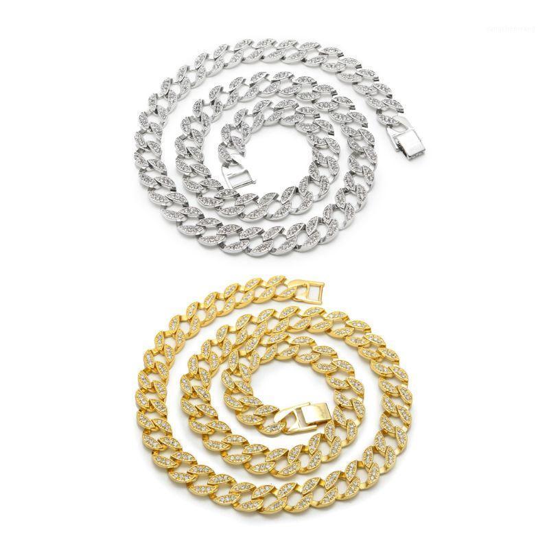 Hip Hop Miami Curb Cuban Chain Necklace 13mm Gold Iced Out Paved Rhinestones Cz Bling Rapper Necklaces Male Jewelry Accessories Chains
Hip Hop Miami Curb Cuban Chain Necklace 13mm Gold Iced Out Paved Rhinestones Cz Bling Rapper Necklaces Male Jewelry Accessories Chains