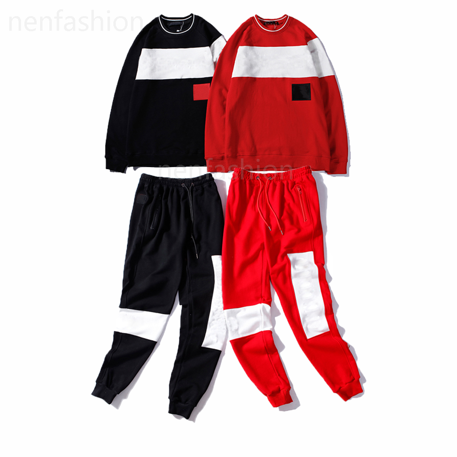 Men's Tracksuits women's long-sleeved sweater suits, fashion letter embroidery design high-quality Sweatshirts, black red style top + casual trousers 2-piece set, Packing bag
Men's Tracksuits women's long-sleeved sweater suits, fashion letter embroidery design high-quality Sweatshirts, black red style top + casual trousers 2-piece set, Packing bag
