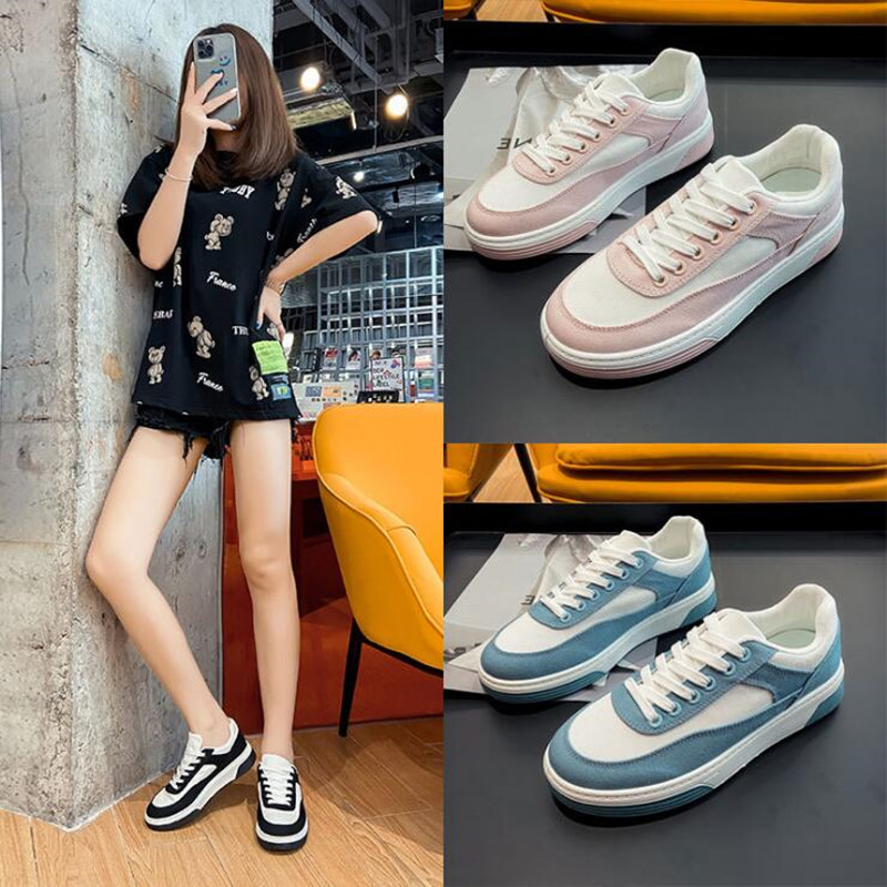 Channel style women sneakers Tennis female shoe Lace-Up Casual canvas shoes woman Breathable Running shoes Women's sports shoes, Khaki
Channel style women sneakers Tennis female shoe Lace-Up Casual canvas shoes woman Breathable Running shoes Women's sports shoes, Khaki