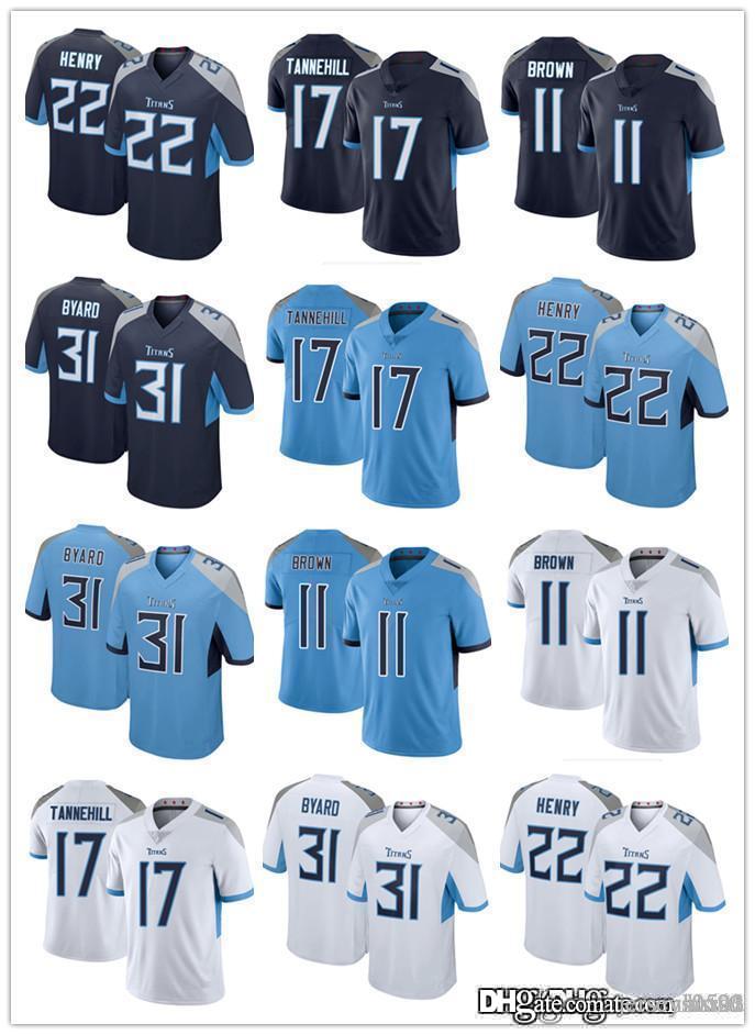 Men Women Youth Tennessee Titans 22 Derrick Henry 11 AJ Brown 31 Kevin Byard 17 Ryan Tannehill Football Jerseys Navy Blue, Black;red
Men Women Youth Tennessee Titans 22 Derrick Henry 11 AJ Brown 31 Kevin Byard 17 Ryan Tannehill Football Jerseys Navy Blue, Black;red