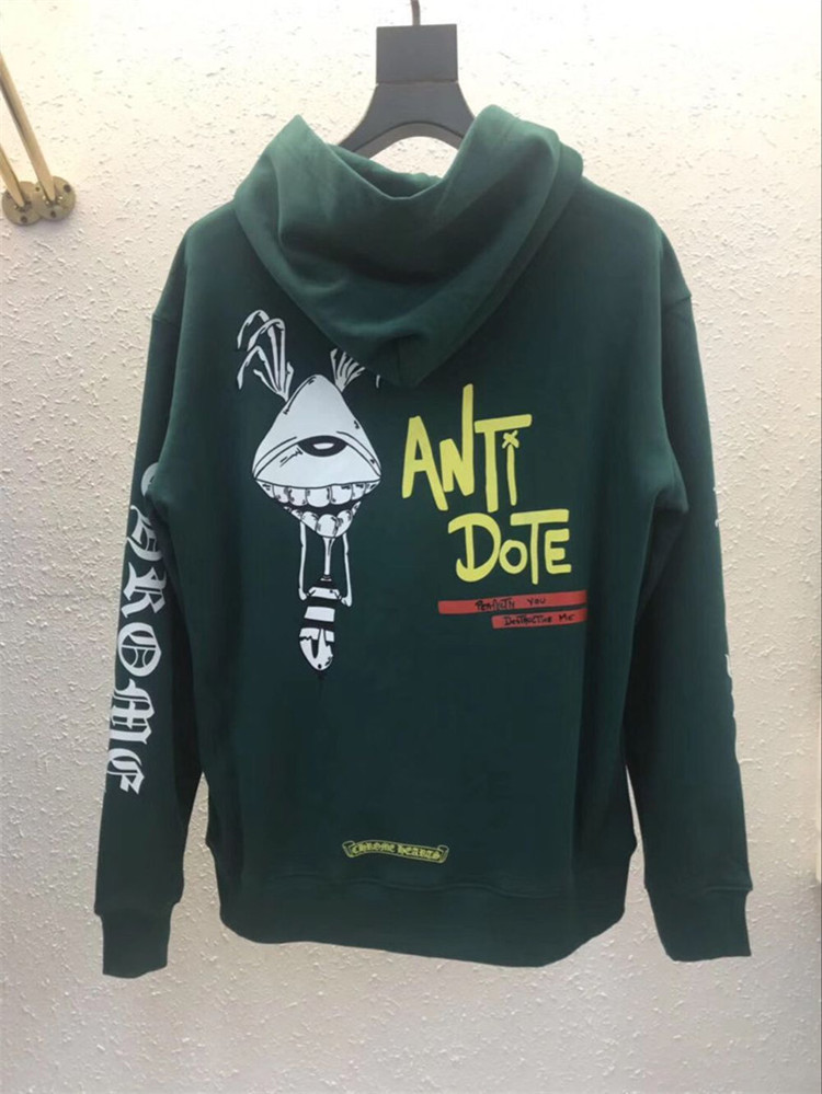Chrome Chao Hearts Brand Cro/ Xin Green Cartoon Sanskrit Hooded Sweater Men's and Women's Zipper Coat 20ys, Black
Chrome Chao Hearts Brand Cro/ Xin Green Cartoon Sanskrit Hooded Sweater Men's and Women's Zipper Coat 20ys, Black