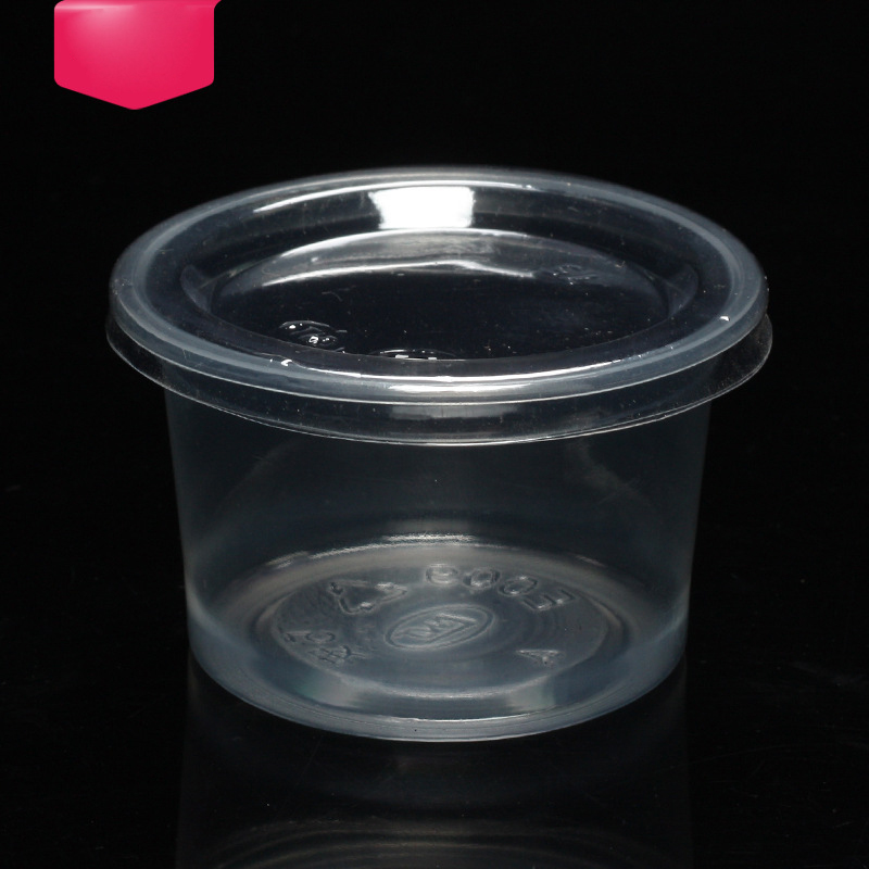 150ml/5oz Disposable Pudding with Lid Clear Plastic Dessert Cups Jelly Sauce Yogurt Box Bowl for Party Free shipping