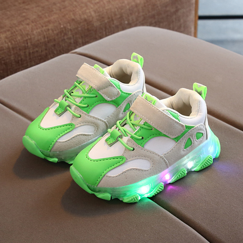 Size 21-30 Unisex Glowing Shoes Baby Toddler Luminous Sneakers Children Led Light Casual Shoes Baby Sneakers with Glowing Sole, Black
Size 21-30 Unisex Glowing Shoes Baby Toddler Luminous Sneakers Children Led Light Casual Shoes Baby Sneakers with Glowing Sole, Black