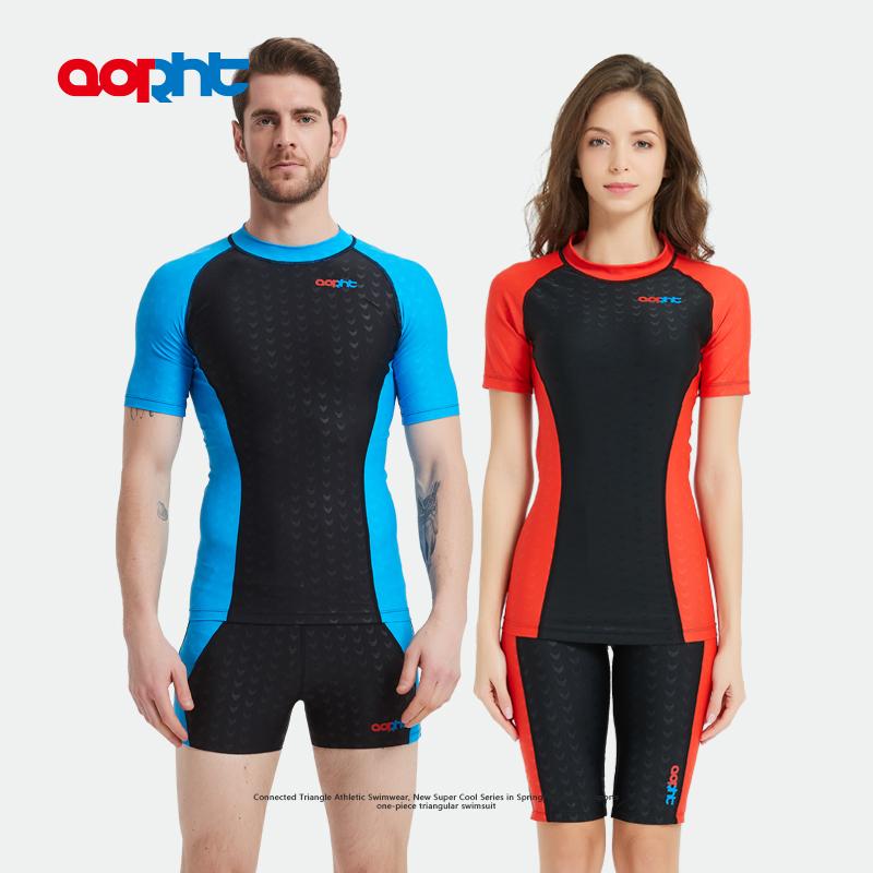 Men Women Two Piece WaterProof Knee Competition Training Push UpSwimSuit Bodybuilding Professional Sport BeachWear Bathing Suit One-Piece Su
Men Women Two Piece WaterProof Knee Competition Training Push UpSwimSuit Bodybuilding Professional Sport BeachWear Bathing Suit One-Piece Su