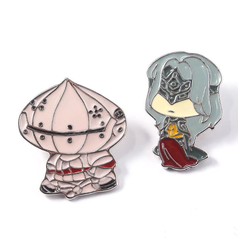 Pins, Brooches RJ Dark Souls Figure Brooch Badge Metal Cartoon Character Enamel Jewelry Accessories Cosplay Gift
Pins, Brooches RJ Dark Souls Figure Brooch Badge Metal Cartoon Character Enamel Jewelry Accessories Cosplay Gift