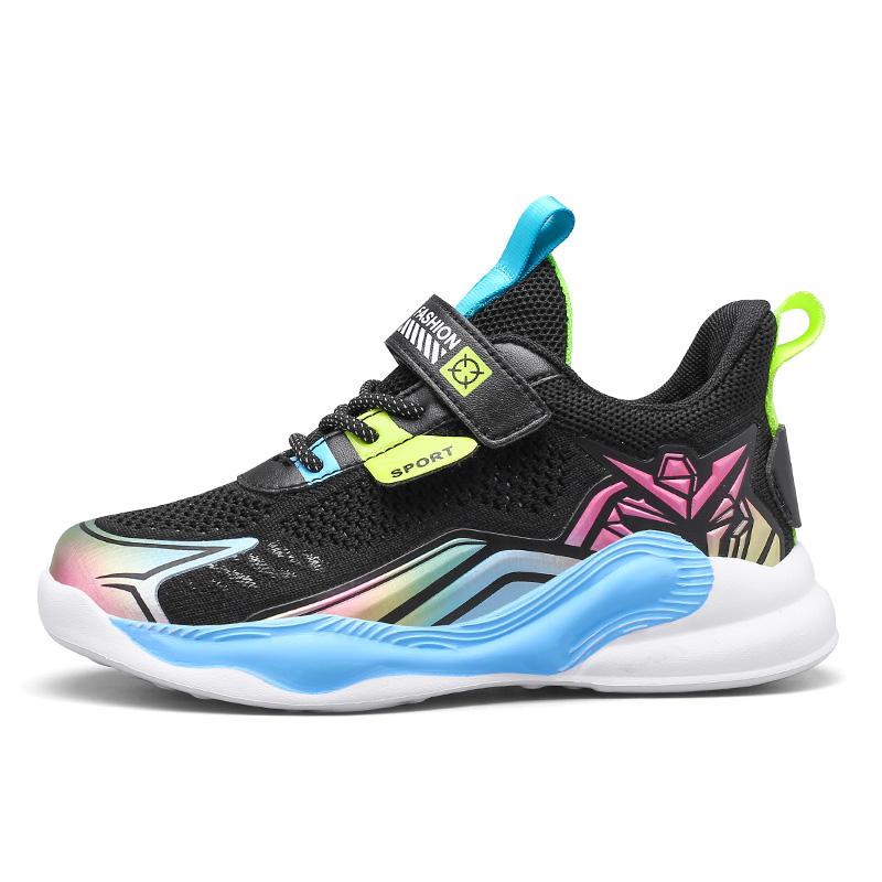 Athletic & Outdoor Mesh Sneakers For Kids 2021 Autumn Toddler Boy Shoes Children Soft Bottom Boys Basketball Sport Shoe Size 28-39, Black blue
Athletic & Outdoor Mesh Sneakers For Kids 2021 Autumn Toddler Boy Shoes Children Soft Bottom Boys Basketball Sport Shoe Size 28-39, Black blue