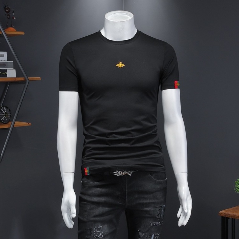 2021 diseador de camisetas para hombre round neck short sleeve mercerized cotton simple embroidery bee summer for men's T-shirt, White;black
2021 diseador de camisetas para hombre round neck short sleeve mercerized cotton simple embroidery bee summer for men's T-shirt, White;black