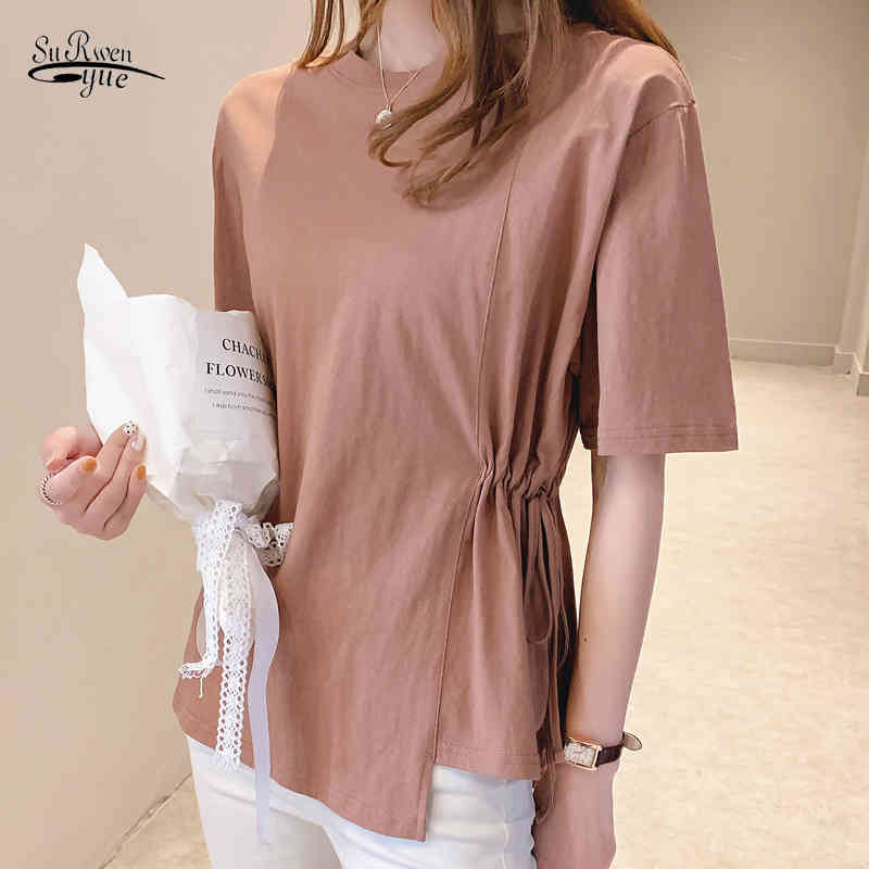 Korean Women Tops and Blouses Summer Vintage Irregular Clothes Blusas Mujer De Moda Casual Office Lady 9548 210521, Dark brown
Korean Women Tops and Blouses Summer Vintage Irregular Clothes Blusas Mujer De Moda Casual Office Lady 9548 210521, Dark brown