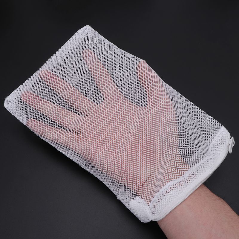 5 Stks/set Aquarium Filter Zak Aquarium Mesh Bag Zipper Net Vijver For Bio Bal Active Carbon Isolation Storage 5-meters