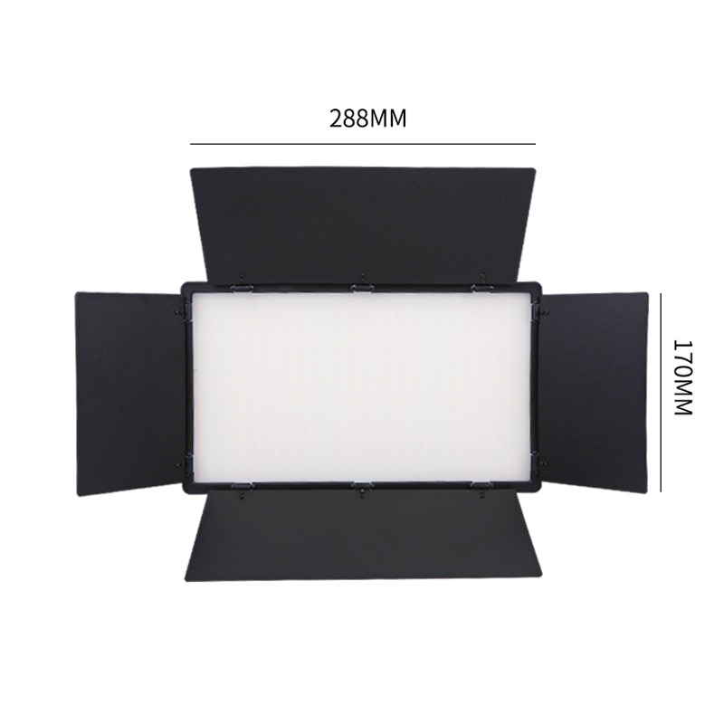 Lighting 12inch LED Video Light Panel Photo Studio Fill Lamp 1120 Beads EU US Plug Photography lighting For Live Stream