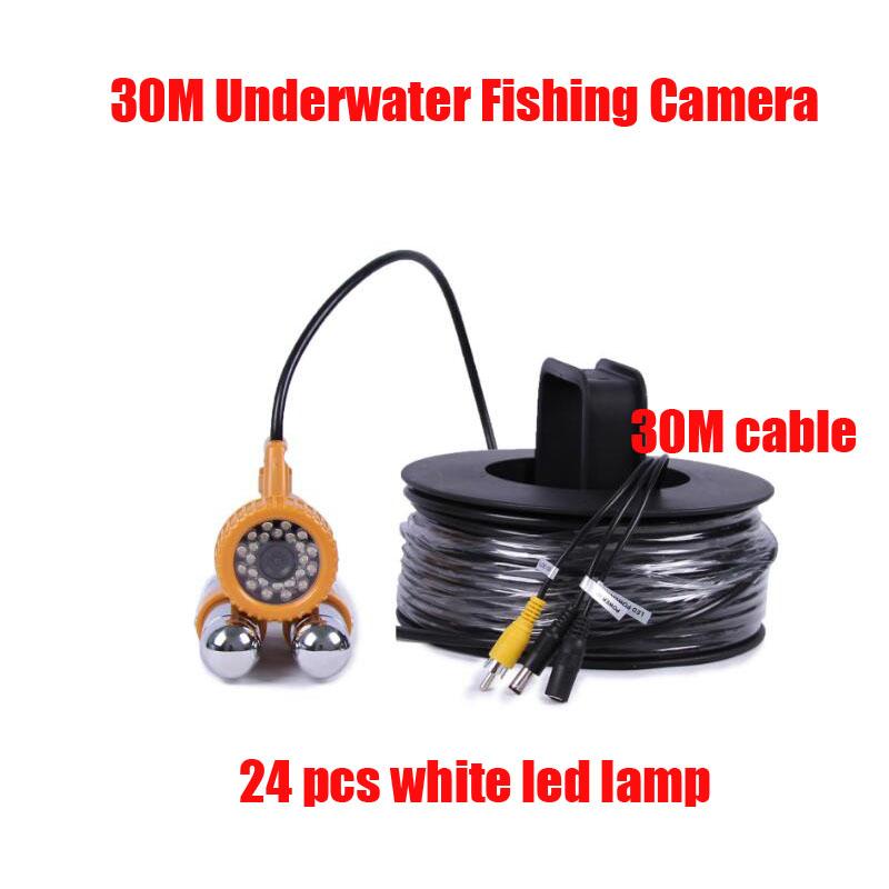 Underwater Video Fishing Camera With 30m Cable 24 Pcs Bright Illuminated LEDs SKC006A30 IP Cameras
Underwater Video Fishing Camera With 30m Cable 24 Pcs Bright Illuminated LEDs SKC006A30 IP Cameras