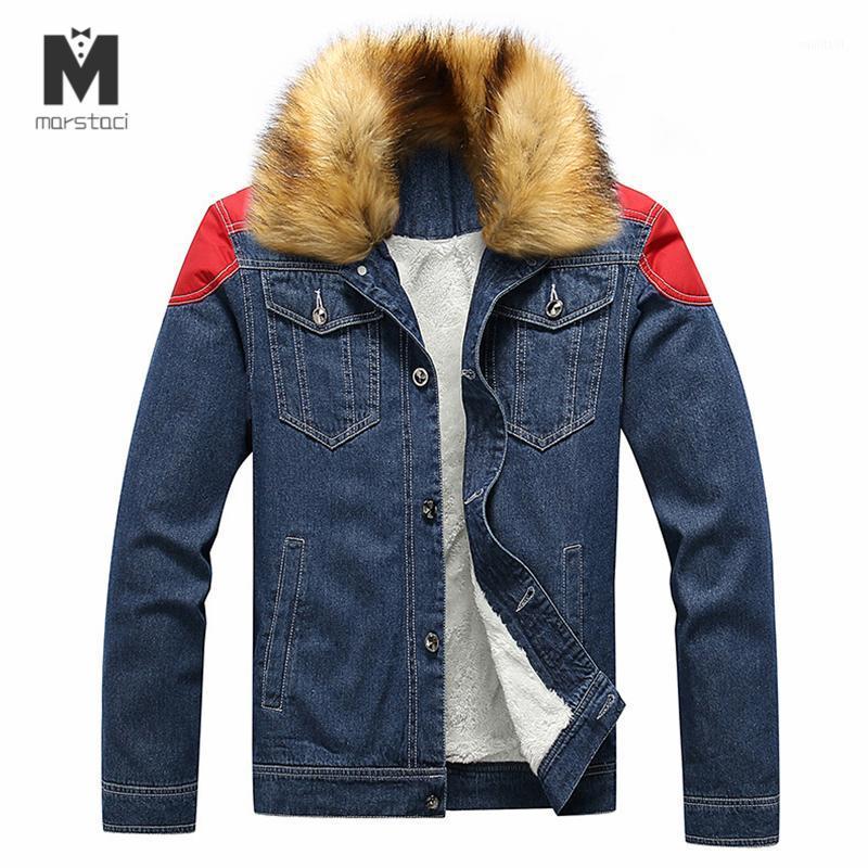 Men's Jackets Brand Denim Mens Jacket Autumn Winter Jeans Men Thick Warm Bomber Army Coats, Blue and white hair
Men's Jackets Brand Denim Mens Jacket Autumn Winter Jeans Men Thick Warm Bomber Army Coats, Blue and white hair