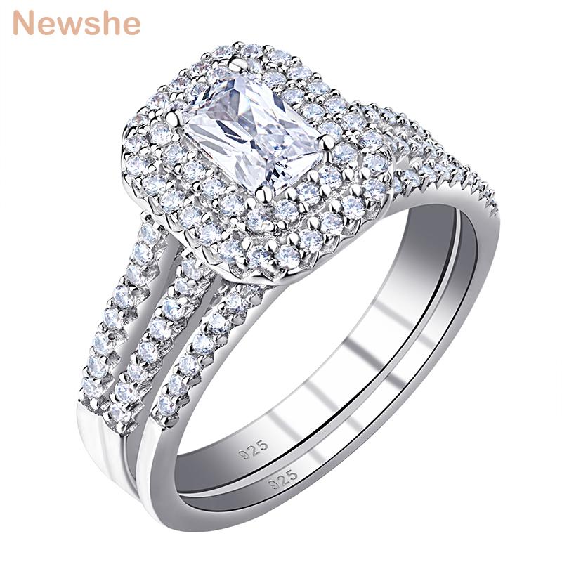 Cluster Rings She Solid 925 Sterling Silver Wedding For Women Engagement Ring Bridal Set White Cubic Zirconia Jewelry BR0827, Golden;silver
Cluster Rings She Solid 925 Sterling Silver Wedding For Women Engagement Ring Bridal Set White Cubic Zirconia Jewelry BR0827, Golden;silver