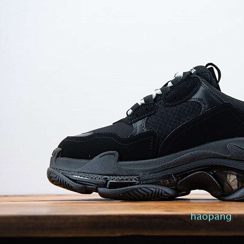 Designer- sneakers clear sole triple s casual dad shoes men women platform 17FW paris vintage old crystal bottom triple-s sports shoe, 7 36-45
Designer- sneakers clear sole triple s casual dad shoes men women platform 17FW paris vintage old crystal bottom triple-s sports shoe, 7 36-45