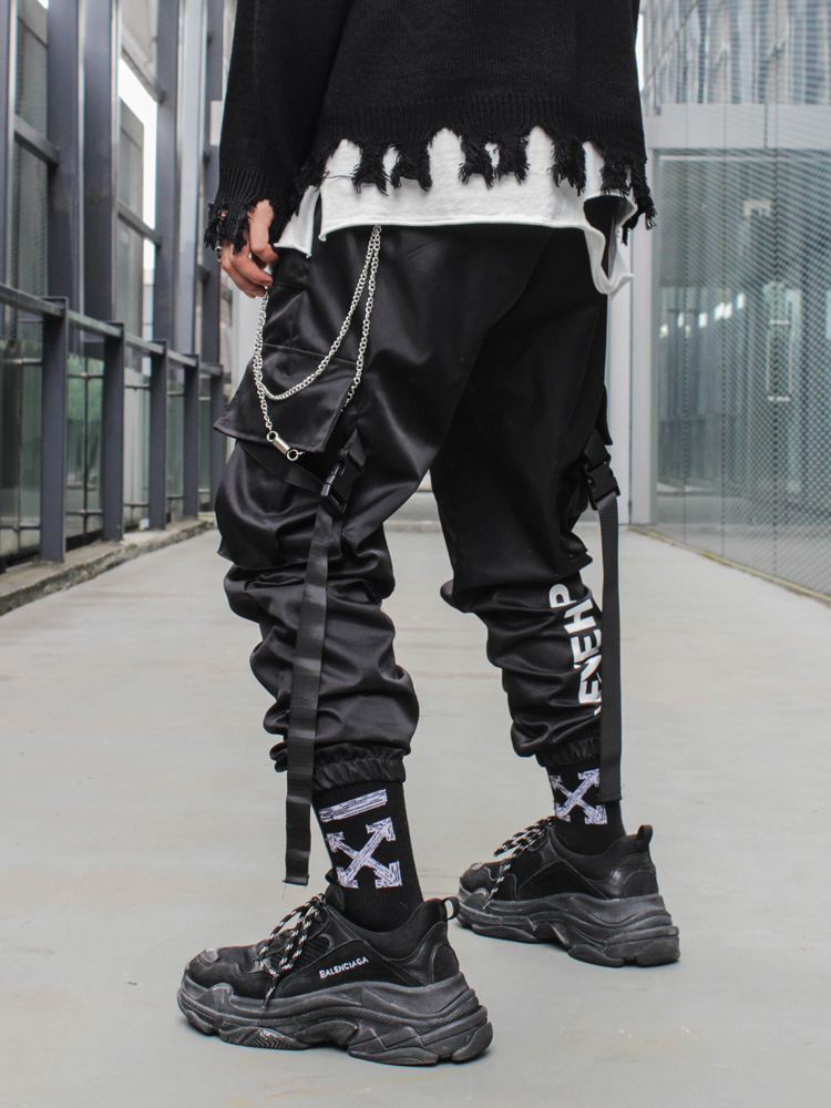 pants trousers national fashion functional overalls men's leggings brand dark ribbon parachutist harlan casual, Black
pants trousers national fashion functional overalls men's leggings brand dark ribbon parachutist harlan casual, Black