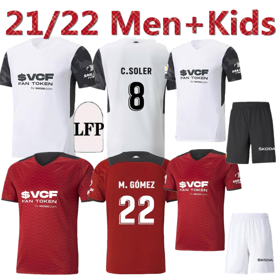 21 22 Valencia CF Soccer Jerseys C.SOLER 2021 2022 camiseta CUTRONE GAMEIRO OLIVA GAYA MANU VALLEJO Football Shirt M.GOMEZ G.PAULISTA Mens Jersey Kids Kit tops thai, Black
21 22 Valencia CF Soccer Jerseys C.SOLER 2021 2022 camiseta CUTRONE GAMEIRO OLIVA GAYA MANU VALLEJO Football Shirt M.GOMEZ G.PAULISTA Mens Jersey Kids Kit tops thai, Black